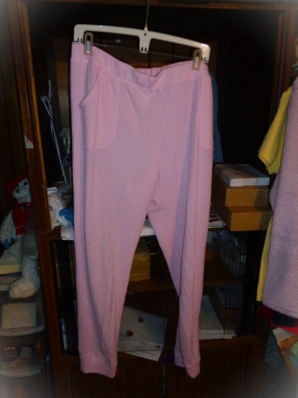 EXCELLENT JUST BE PINK PANTS/JOGGERS-SZ XLARGE-